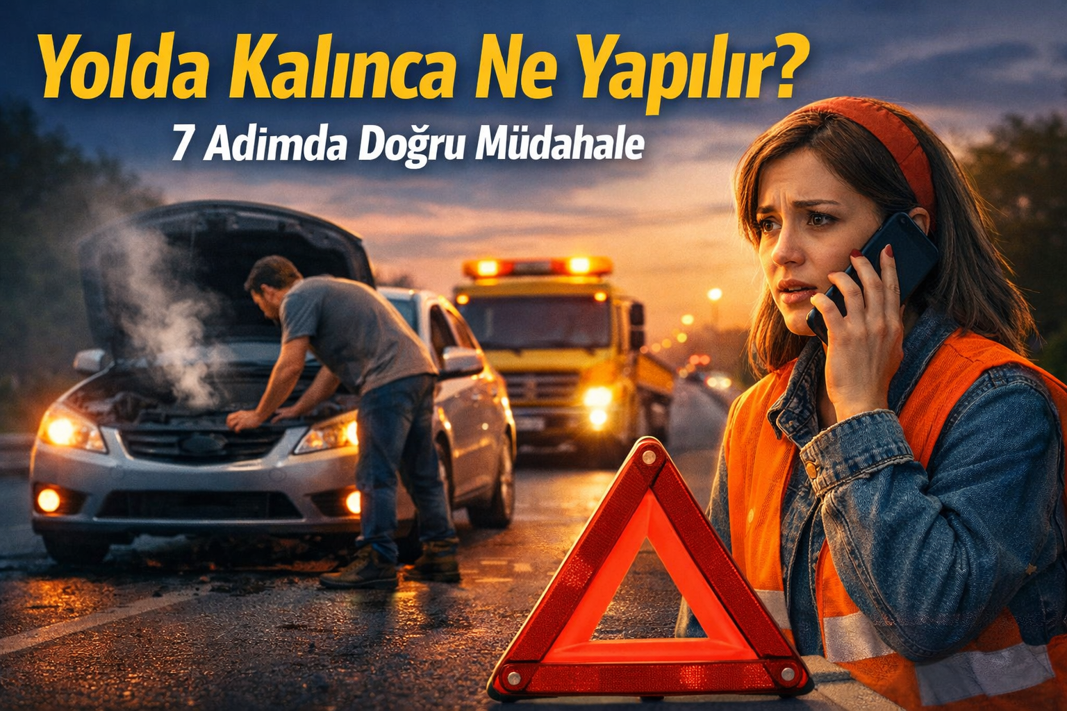Yolda Kaldığınızda Ne Yapmalısınız? 7 Adımda Doğru Müdahale